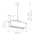 LED пендел ELSTEAD QUINTIESSE QN-CALTERS-ISLE-CG CALTERS