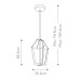 LED пендел ELSTEAD QUINTIESSE QN-CALTERS-P-M-CG CALTERS