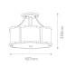 Плафон ELSTEAD QUINTIESSE QN-CHANCE-SF-M-BLB CHANCE