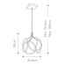 LED пендел ELSTEAD QUINTIESSE QN-CIRI-P-WH CIRI