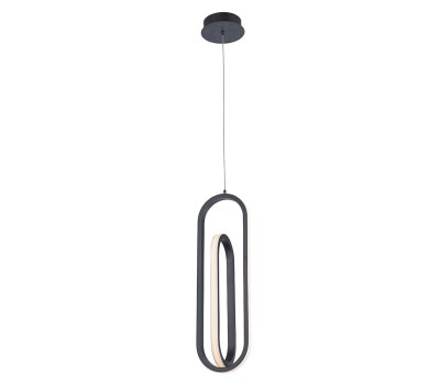 LED пендел ELSTEAD EUROFASE QUINTIESSE QN-DEMARK-1P-BK DEMARK