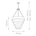 Пендел ELSTEAD QUINTIESSE QN-ECHELON-8P ECHELON