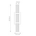 LED аплик ELSTEAD EUROFASE QUINTIESSE QN-FAYTON-M-BK FAYTON