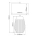 Настолна лампа ELSTEAD QUINTIESSE QN-HARROW-TL HARROW