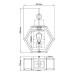 Фасаден аплик ELSTEAD QUINTIESSE QN-HEATH-M-MB HEATH