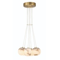 LED пендел ELSTEAD EUROFASE QUINTIESSE QN-KEPLER-7P-BG KEPLER