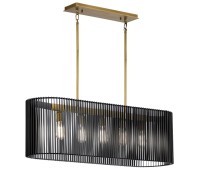 ELSTEAD QUINTIESSE QN-LINARA-ISLE-BK LINARA