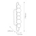 LED аплик ELSTEAD QUINTIESSE QN-MARNI-6WB-NBR MARNI