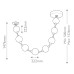 LED пендел ELSTEAD QUINTIESSE QN-MARNI-8P-148-NBR MARNI