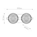 LED аплик ELSTEAD EUROFASE QUINTIESSE QN-PALMAS-2W-BG PALMAS