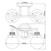 Аплик за баня ELSTEAD QUINTIESSE QN-POPPY2-PC-BATH POPPY