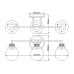 ELSTEAD QUINTIESSE QN-POPPY3-HB-BATH POPPY