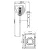 Аплик за баня ELSTEAD QUINTIESSE QN-REGALIA1-PC-BATH REGALIA