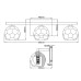 Аплик за баня ELSTEAD QUINTIESSE QN-REGALIA3-PC-BATH REGALIA