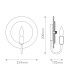 Аплик ELSTEAD QUINTIESSE QN-RENE-WB1-DSB RENE