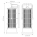 Фасаден аплик ELSTEAD EUROFASE QUINTIESSE QN-RIVAMAR-M-BLK-GD RIVAMAR