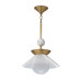 Пендел ELSTEAD QUINTIESSE QN-SAUCER-1P-M-AB-OPAL SAUCER Пендел ELSTEAD QUINTIESSE QN-SAUCER-1P-M-AB-OPAL SAUCER