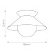 Плафон ELSTEAD QUINTIESSE QN-SAUCER-FM-AB-OPAL SAUCER