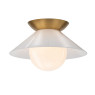 Плафон ELSTEAD QUINTIESSE QN-SAUCER-FM-AB-OPAL SAUCER