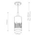 Пендел ELSTEAD QUINTIESSE QN-SAWGRASS-MP-DG-O SAWGRASS