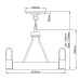 Пендел ELSTEAD QUINTIESSE QN-SILAS-3P-DZ SILAS
