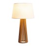 ELSTEAD ACCORD QN-SLATTED-TL-TEAK SLATTED