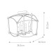 Плафон ELSTEAD QUINTIESSE QN-THAYER-SF-ADB THAYER