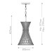 Пендел ELSTEAD QUINTIESSE QN-TWYLA-1P-BK TWYLA Пендел ELSTEAD QUINTIESSE QN-TWYLA-1P-BK TWYLA