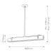 LED пендел ELSTEAD QUINTIESSE QN-VALISE-LP80-VBS-TL VALISE LED пендел ELSTEAD QUINTIESSE QN-VALISE-LP80-VBS-TL VALISE