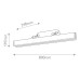 LED аплик за картини ELSTEAD QUINTIESSE QN-VALISE-PL-L-VBS-CL VALISE PICTURE