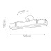 LED аплик ELSTEAD QUINTIESSE QN-VALISE-W-VBS-CL VALISE LED аплик ELSTEAD QUINTIESSE QN-VALISE-W-VBS-CL VALISE