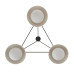 ELSTEAD QUINTIESSE QNA-GLAZE-3-BIC GLAZE ELSTEAD QUINTIESSE QNA-GLAZE-3-BIC GLAZE
