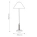 Настолна лампа ELSTEAD QUINTIESSE QNC-IPPOLITO-TL IPPOLITO Настолна лампа ELSTEAD QUINTIESSE QNC-IPPOLITO-TL IPPOLITO