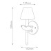 Аплик ELSTEAD QUINTIESSE QNC-VICHY-1WB-CGL VICHY