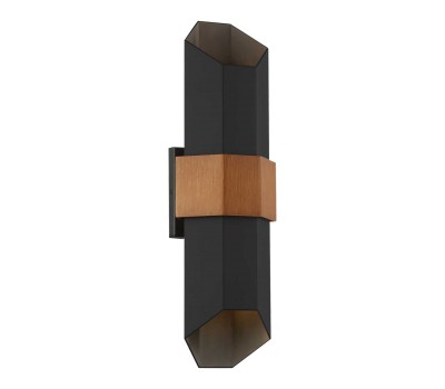 LED фасаден аплик ELSTEAD QZ-CHASM-L-BKW CHASM