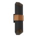 LED фасаден аплик ELSTEAD QZ-CHASM-L-BKW CHASM