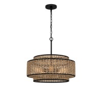 ELSTEAD QZ-TETON-5P-MBK TETON