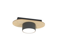 Плафон EMIBIG 1438/1 DIAZ 1 BL WOOD