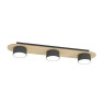Плафон EMIBIG 1438/3 DIAZ 3 BL WOOD