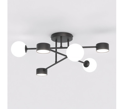 Плафон EMIBIG 1558/6 HOLON 6 BLACK