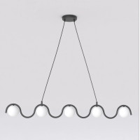 Пендел EMIBIG 1582/5 SINUS 5 BL OPAL