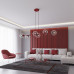 EMIBIG 1645/6 MAGNUS 6 BURGUNDY TRANSPARENT