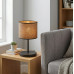Настолна лампа EMIBIG 1657/LN1 ECO LN1 BL BROWN