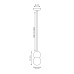 Пендел EMIBIG 1673/1 LOOP 1 MOKKA Пендел EMIBIG 1673/1 LOOP 1 MOKKA