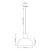 Пендел EMIBIG 1678/1M KAKI 1M MOKKA Пендел EMIBIG 1678/1M KAKI 1M MOKKA