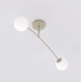 Плафон EMIBIG 1685/2 PREGOS 2 MOKKA OPAL Плафон EMIBIG 1685/2 PREGOS 2 MOKKA OPAL
