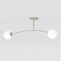 Плафон EMIBIG 1685/2 PREGOS 2 MOKKA OPAL