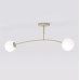 Плафон EMIBIG 1685/2 PREGOS 2 MOKKA OPAL Плафон EMIBIG 1685/2 PREGOS 2 MOKKA OPAL