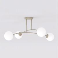 Плафон EMIBIG 1685/4 PREGOS 4 MOKKA OPAL