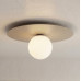 Плафон EMIBIG 1687/1 SOLAR 1 MOKKA OPAL Плафон EMIBIG 1687/1 SOLAR 1 MOKKA OPAL